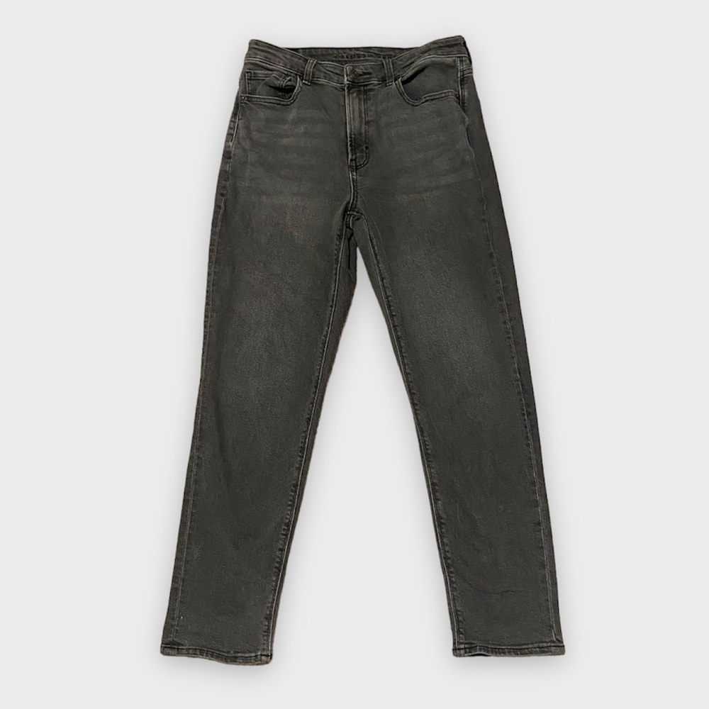 American Eagle Mom Jeans/ Charcoal Gray/ Size 6 R
